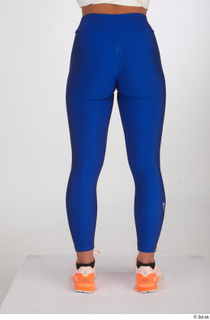  Zuzu Sweet blue leggings dressed leg lower body orange sneakers sports 0005.jpg